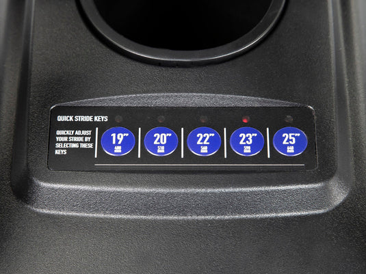 BodyCraft E1200 16" Touchscreen Adjustable-Stride Elliptical