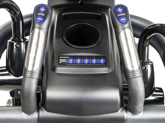 BodyCraft E1200 16" Touchscreen Adjustable-Stride Elliptical