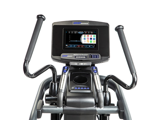 BodyCraft E1200 10" Touchscreen Adjustable-Stride Elliptical