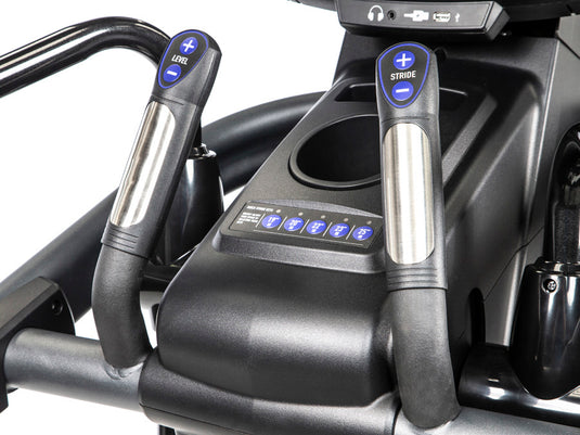 BodyCraft E1200 LCD Adjustable-Stride Elliptical Package