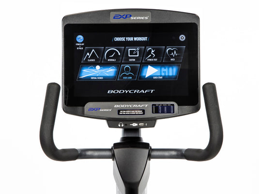 BodyCraft R1000 16" Touchscreen Recumbent Bike