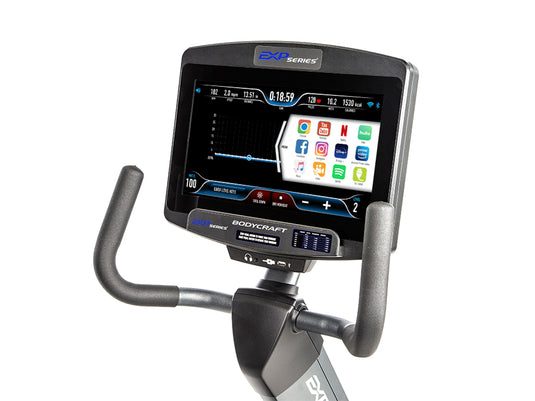 BodyCraft R1000 16" Touchscreen Recumbent Bike