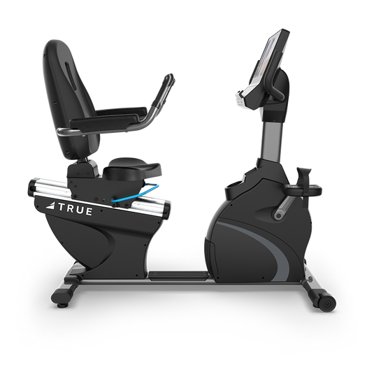 True Fitness 900 Envision II 16" Recumbent Bike