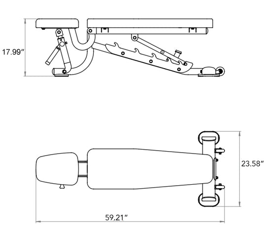 Hudson Steel Empire Bench