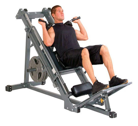 Hudson Steel Leg Press/Hack Squat Station