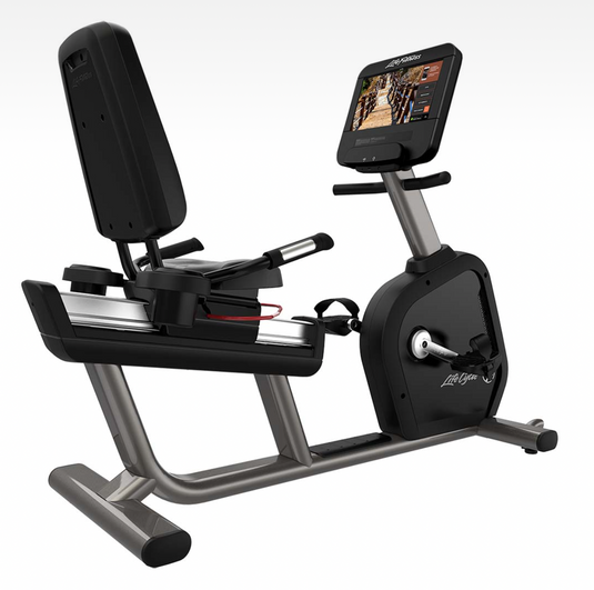 Life Fitness Club Series Lifecycle Recumbent Bike